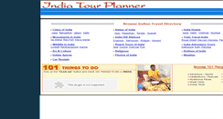Desktop Screenshot of indiatourplanner.com